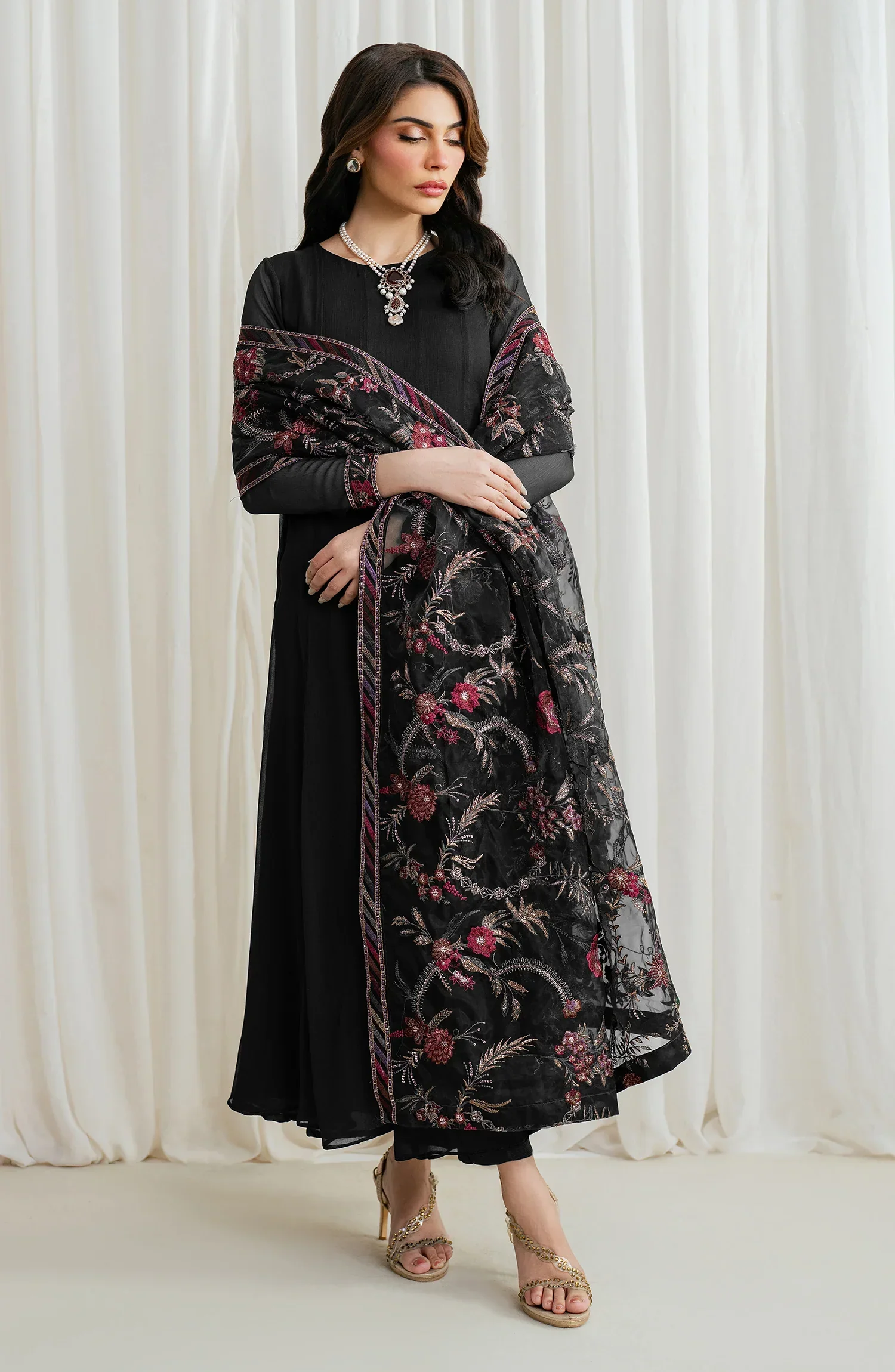 ZRF-EMC-07 Embroidered Chiffon - Image 3